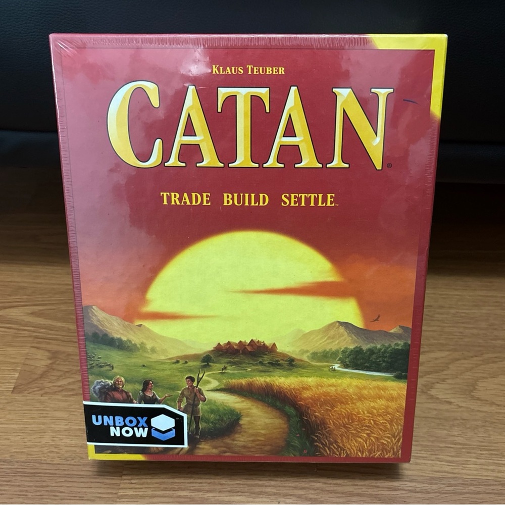 CATAN Board Game Klaus Teuber Journey of Discovery Trade Build Settle Sealed
